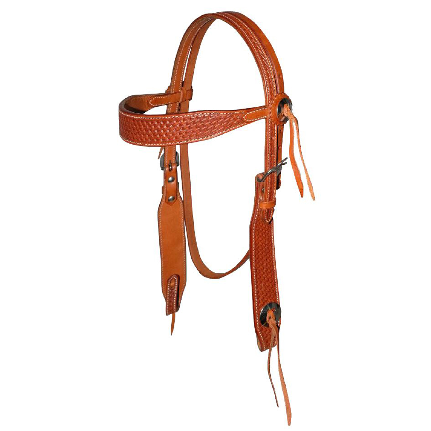 0013391 pools square headstall with basket tooling pl00309 2