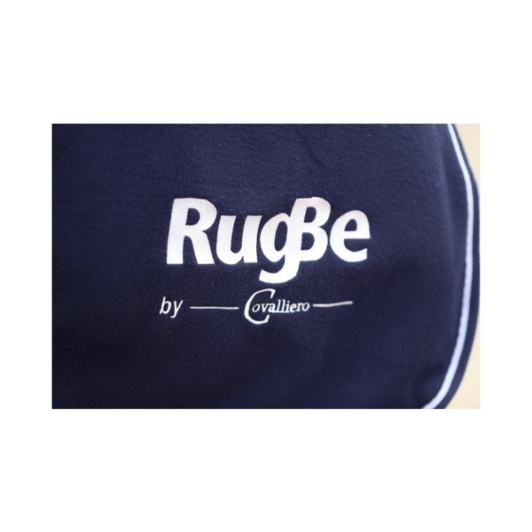3297768 Odpocovaci deka pro kone RugBe Classic Fleece tmave modra 3