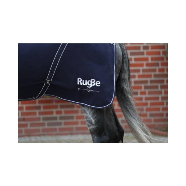 3297768 Odpocovaci deka pro kone RugBe Classic Fleece tmave modra 5