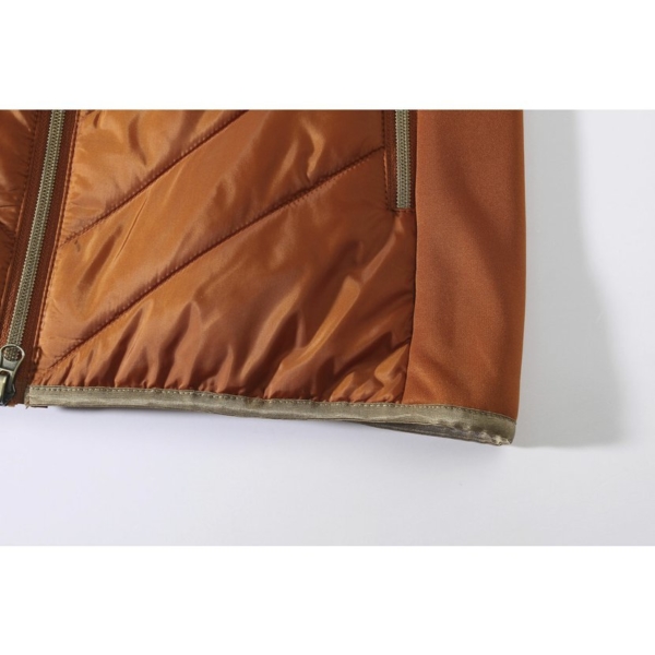 kombinovana bunda covalliero podzim zima 2022 dark copper 6