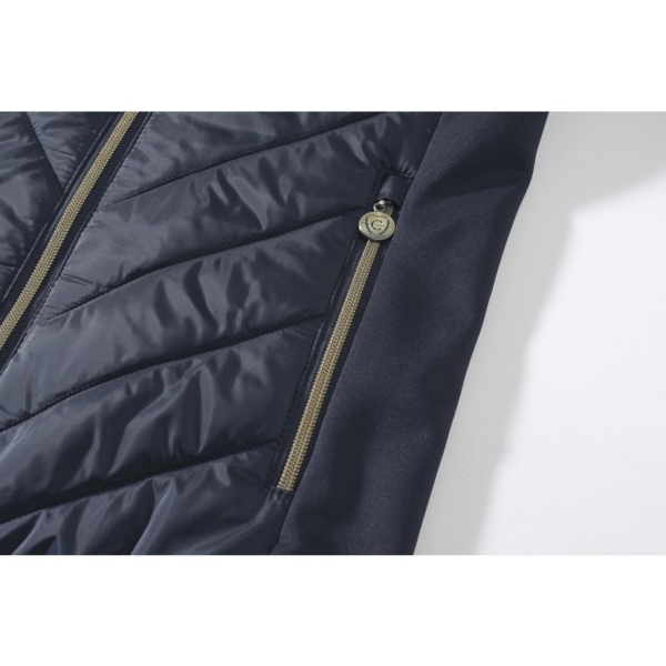 kombinovana bunda covalliero podzim zima 2022 tmave modra 5