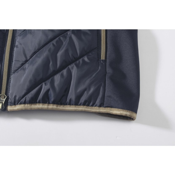 kombinovana bunda covalliero podzim zima 2022 tmave modra 6