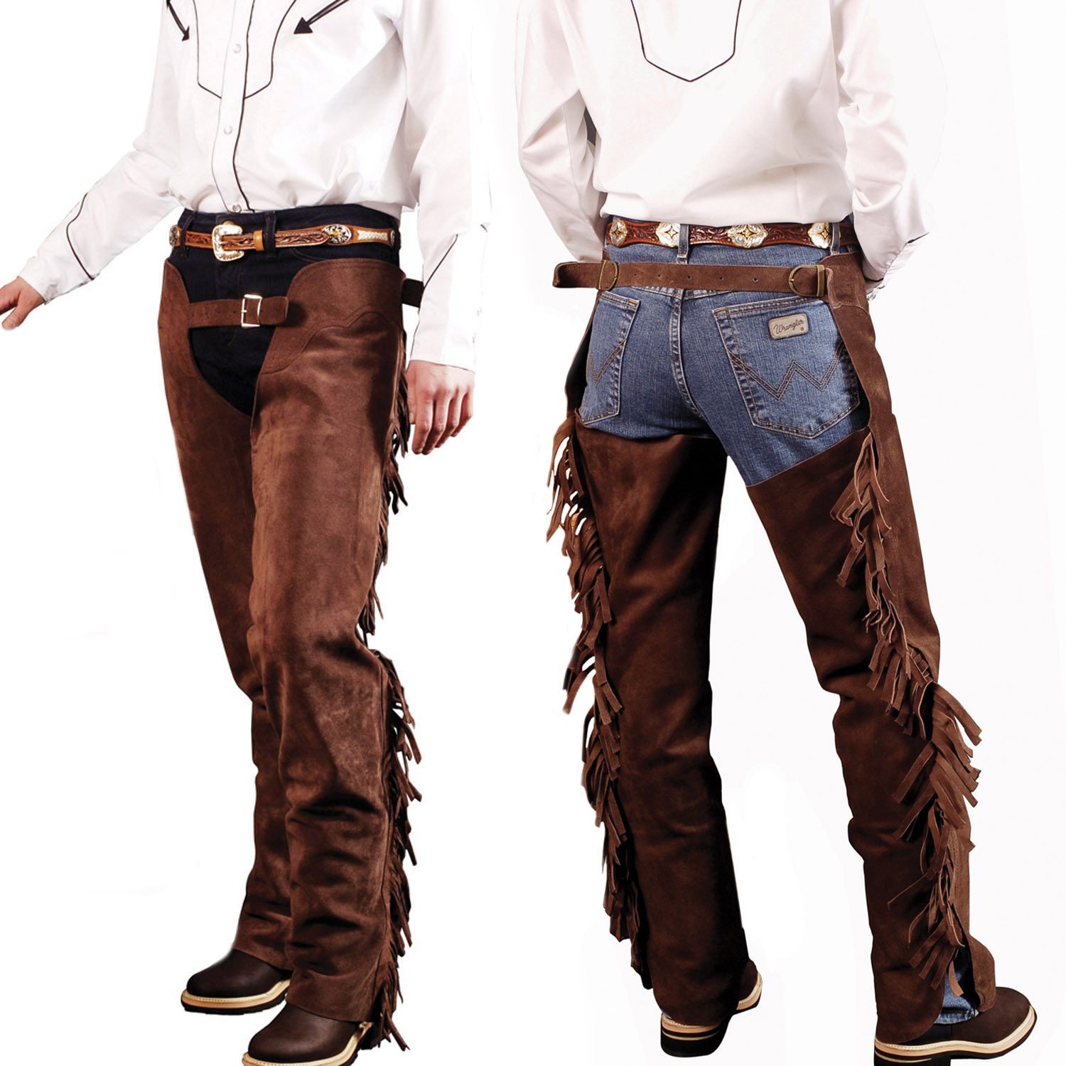 0028969 suede western chaps with fringes ab00040 26